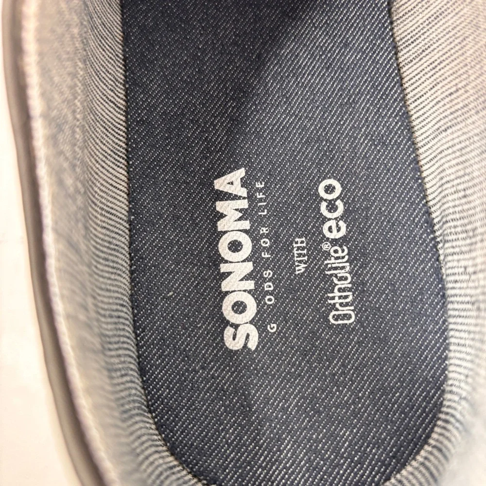 Sonoma Goods For Life Vitalize Ortholite Tie Shoes Size 11 Dark Gray Oxford